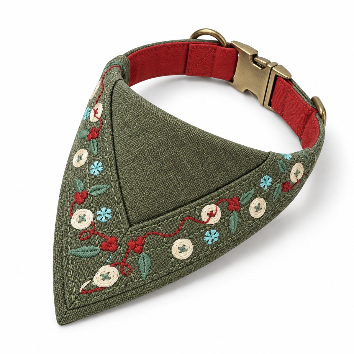 Berry Merry™ Bandana Neck Collar