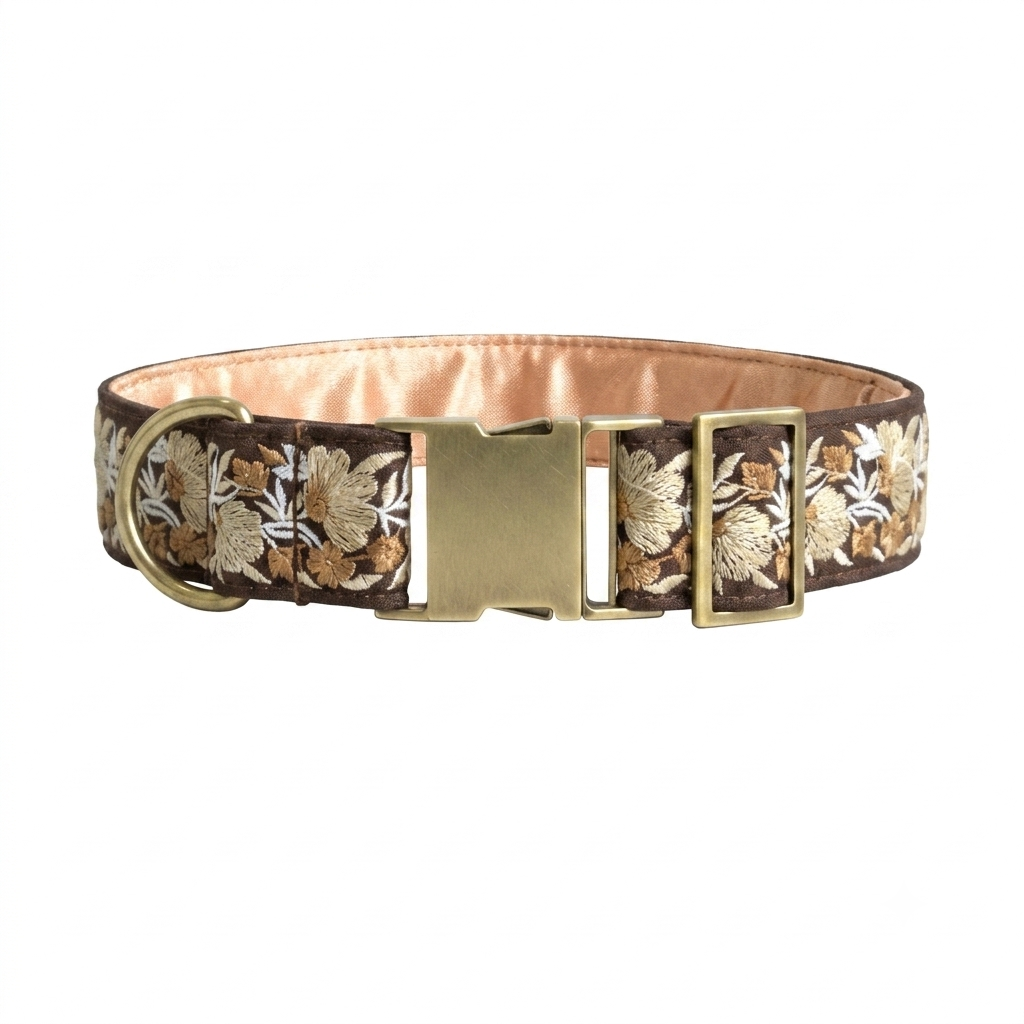 GoldBloom™ Embroidered Pet Neck Collar