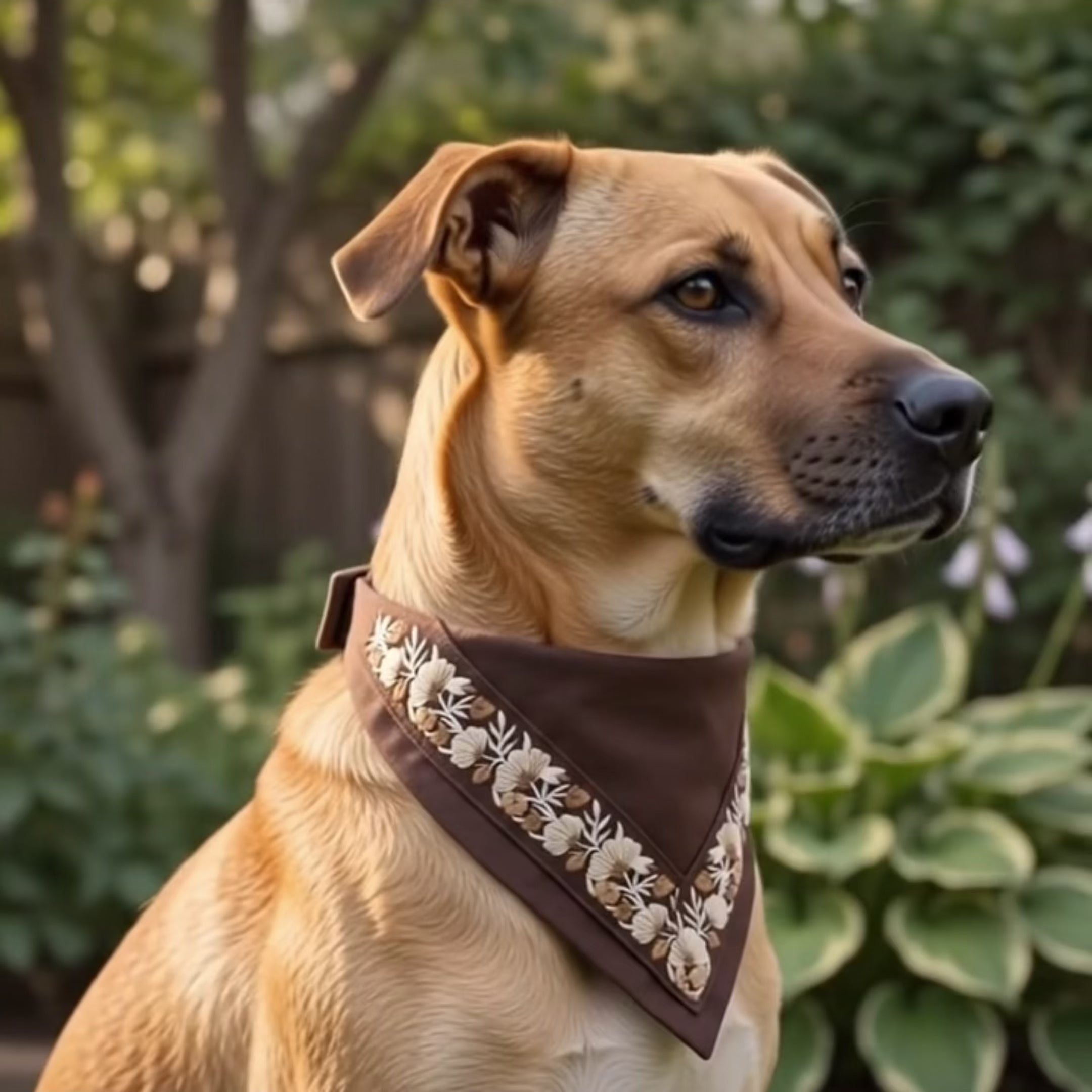 GoldBloom™ Bandana Neck Collar
